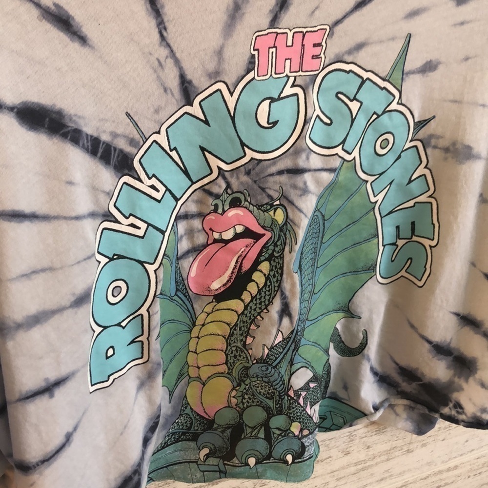 ROLLING STONES H&M CROP TOP | SIZE S - Picture 4 of 5